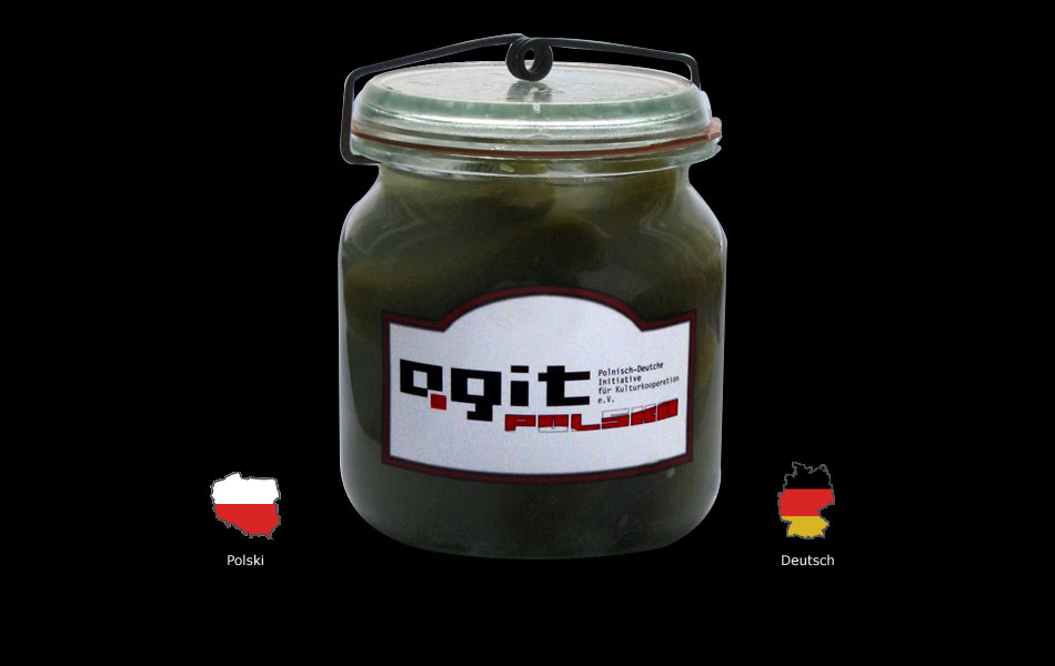 agitPolska Polnisch-Deutsche Initiative f�r Kulturkooperation e.V. ein gemeinn�tziger Verein aus Bremen, der das Projekt �Junges Polen� realisiert (Schirmherr: Bremer B�rgermeister a.D. Hans Koschnick). Im Rahmen der St�dtepartnerschaft Bremen-Danzig und des Deutsch-Polnischen Jahres.